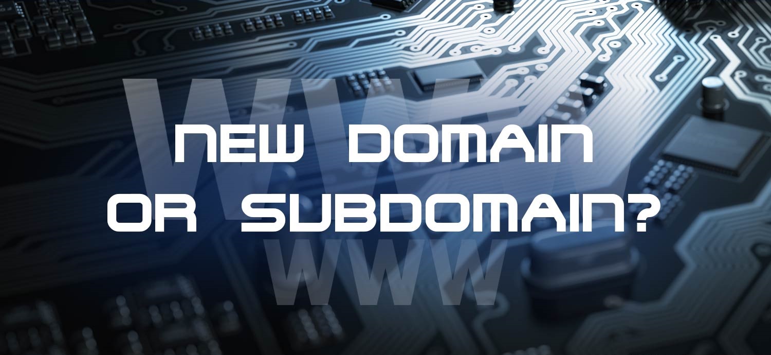 Large domain or subdomain inscription